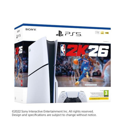 Sony PS5® Console Slim – NBA 2K26 Bundle