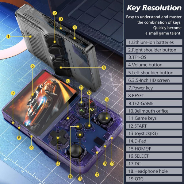 New World R36S Retro Handheld Video}